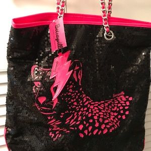 Betseyville Cheetah Tote NWT Lovely!